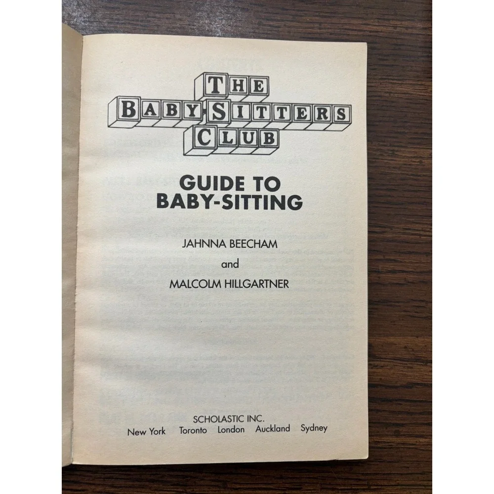 Baby-Sitters Club Guide to Baby-Sitting by Ann M. Martin (1993, Trade Paperback)